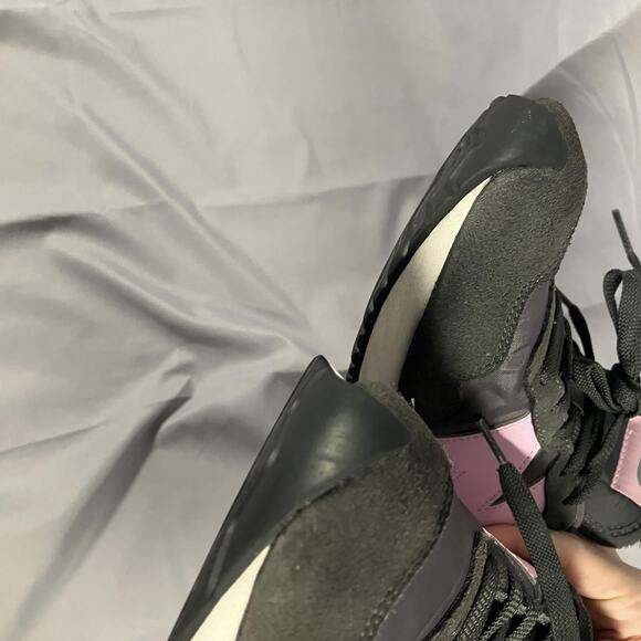 New Balance 237 Shoes Womens Size 9.5 Black Pink Suede Nylon Sneakers WS237YA - Picture 9 of 13